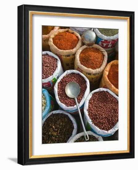 Market, Xizhou, Erhai Hu Lake Area, Yunnan Province, China-Walter Bibikow-Framed Photographic Print