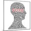 Marketing Success Head Communication-cienpies-Mounted Art Print