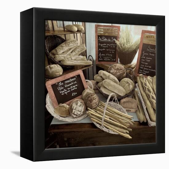 Marketplace #17-Alan Blaustein-Framed Stretched Canvas