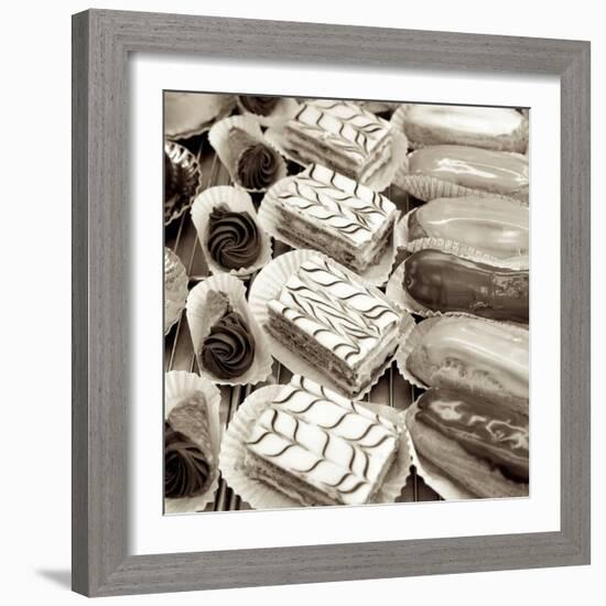 Marketplace #29-Alan Blaustein-Framed Photographic Print