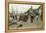 Marketplace by a Harbour-Luigi Loir-Framed Premier Image Canvas