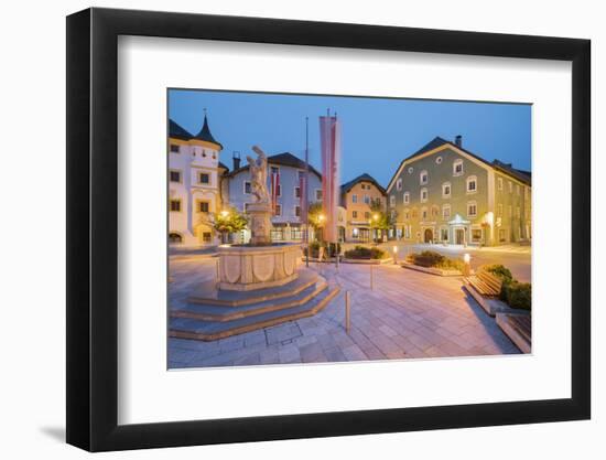 Marketplace Tamsweg, Lungau, Salzburg, Austria-Rainer Mirau-Framed Photographic Print