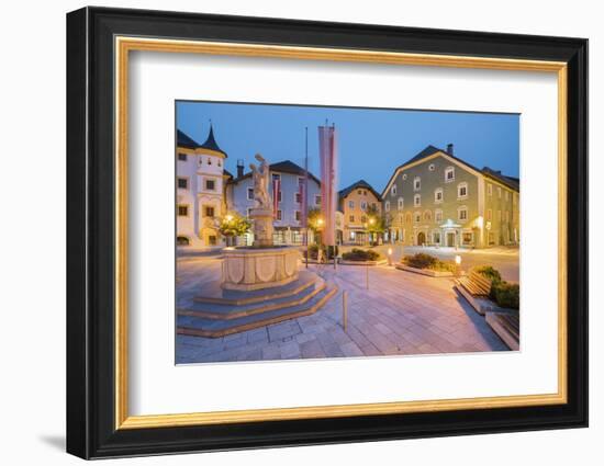 Marketplace Tamsweg, Lungau, Salzburg, Austria-Rainer Mirau-Framed Photographic Print