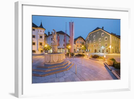 Marketplace Tamsweg, Lungau, Salzburg, Austria-Rainer Mirau-Framed Photographic Print