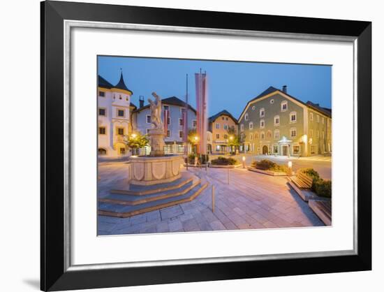 Marketplace Tamsweg, Lungau, Salzburg, Austria-Rainer Mirau-Framed Photographic Print