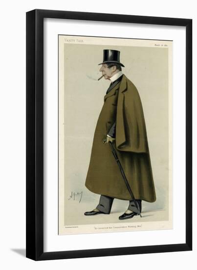 Markham Spofforth-Carlo Pellegrini-Framed Art Print