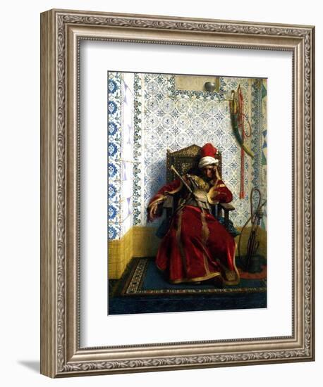 Markos Botsaris, 1874-Jean Leon Gerome-Framed Giclee Print