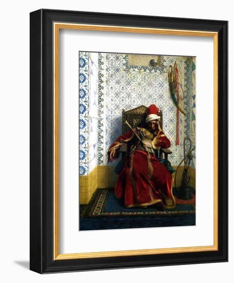 Markos Botsaris, 1874-Jean Leon Gerome-Framed Giclee Print