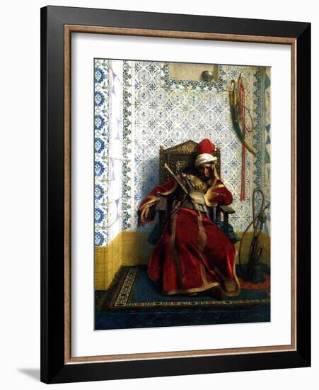 Markos Botsaris, 1874-Jean Leon Gerome-Framed Giclee Print