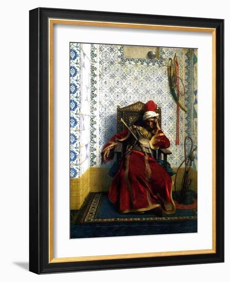 Markos Botsaris, 1874-Jean Leon Gerome-Framed Giclee Print