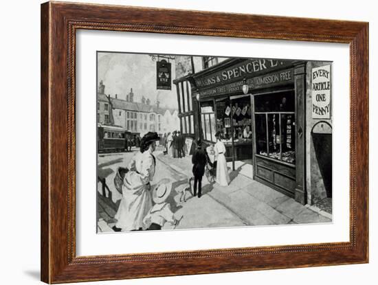 Marks and Spencer-English School-Framed Giclee Print