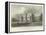 Marks Hall, Coggeshall, Essex, the Seat of Mrs Honeywood-William Henry Bartlett-Framed Premier Image Canvas