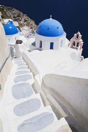 Church of San Antonio the Unsung, Santorini, Greece - 16 x 20 Canvas –  Laura Byrnes Design