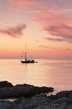 Sunset at the Coast Near Centuri Port, Corsica, France, Mediterranean, Europe-Markus Lange-Photographic Print