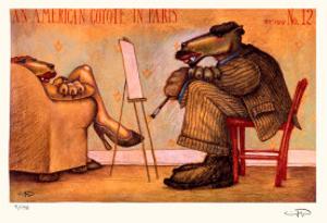 American Coyote in Paris No. 12 by Markus Pierson