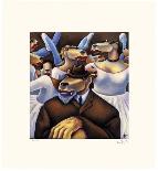 Coyote Portrait of Magritte-Markus Pierson-Framed Limited Edition