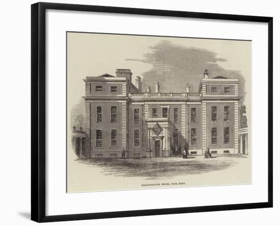 Marlborough House, Pall Mall-null-Framed Giclee Print