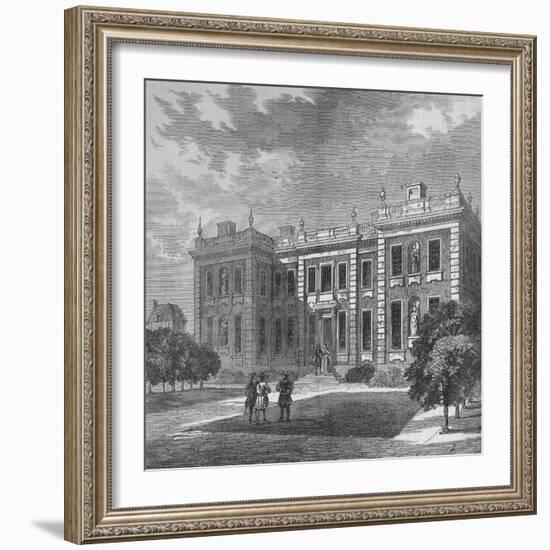Marlborough House, Westminster, London, c1710 (1878)-Unknown-Framed Giclee Print