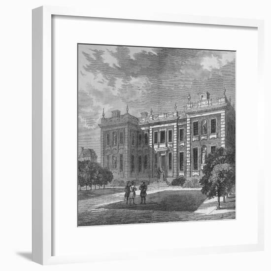 Marlborough House, Westminster, London, c1710 (1878)-Unknown-Framed Giclee Print