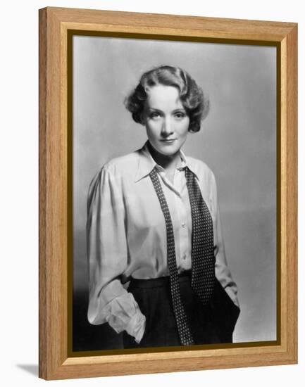 Marlene Dietrich, 1932-null-Framed Premier Image Canvas