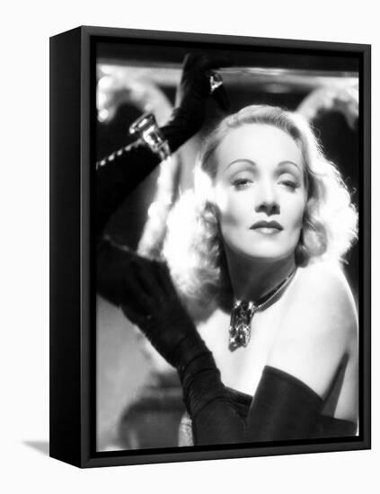 Marlene Dietrich, Ca. 1942-null-Framed Stretched Canvas