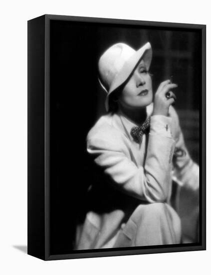 Marlene Dietrich. "Caprice Espagno" 1935, "The Devil Is a Woman" Directed by Josef Von Sternberg-null-Framed Premier Image Canvas