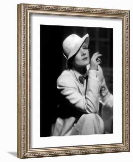 Marlene Dietrich. "Caprice Espagno" 1935, "The Devil Is a Woman" Directed by Josef Von Sternberg-null-Framed Photographic Print