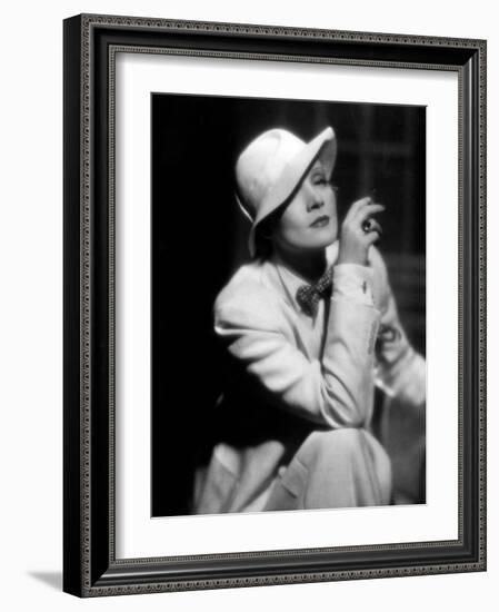 Marlene Dietrich. "Caprice Espagno" 1935, "The Devil Is a Woman" Directed by Josef Von Sternberg-null-Framed Photographic Print