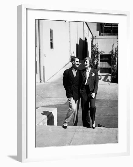 Marlene Dietrich, Groucho Marx-null-Framed Photographic Print