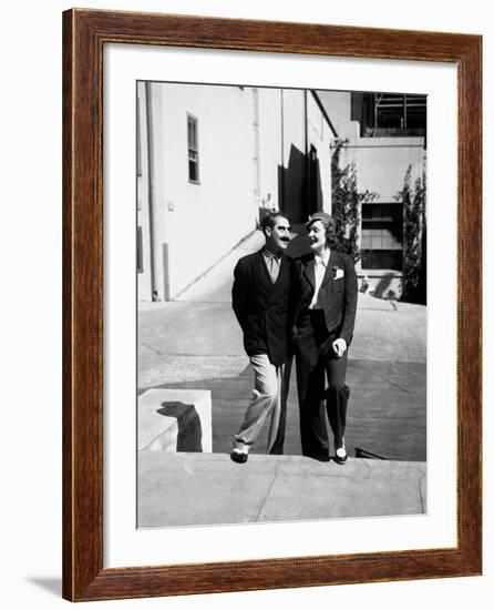 Marlene Dietrich, Groucho Marx-null-Framed Photographic Print