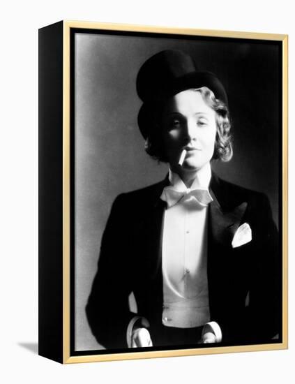 Marlene Dietrich, Portraitc.1930s-null-Framed Stretched Canvas