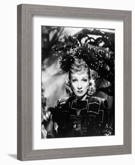 Marlene Dietrich. "Seven Sinners" 1940, Directed by Tay Garnett-null-Framed Photographic Print