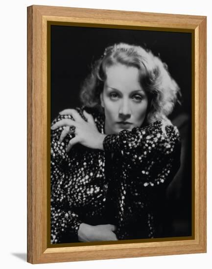 Marlene Dietrich. "Shanghai Express" 1932, Directed by Josef Von Sternberg-null-Framed Premier Image Canvas