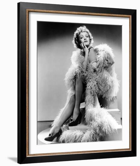 Marlene Dietrich--Framed Photo