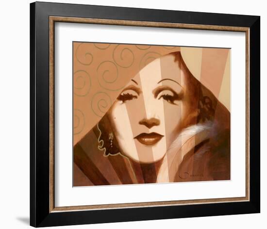 Marlene in T. Limelight-Joadoor-Framed Art Print