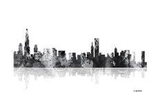 Cleveland Ohio Skyline BG 1-Marlene Watson-Giclee Print