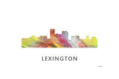 Lexington Kentucky Skyline-Marlene Watson-Giclee Print