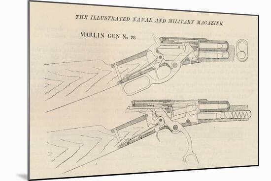 Marlin Gun No. 28, 1884-null-Mounted Giclee Print