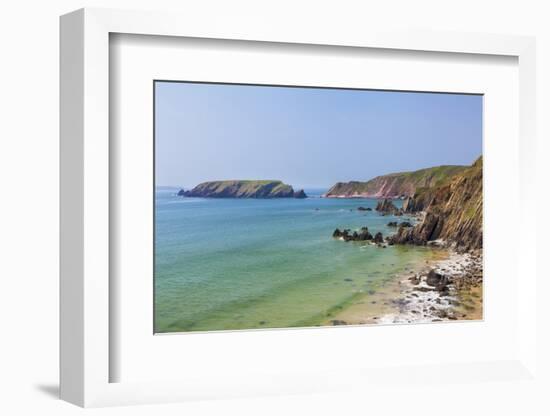 Marloes Sands, Pembrokeshire, Wales, United Kingdom, Europe-Billy Stock-Framed Photographic Print