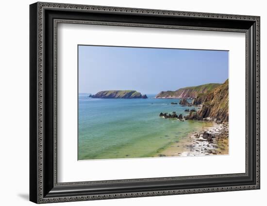 Marloes Sands, Pembrokeshire, Wales, United Kingdom, Europe-Billy Stock-Framed Photographic Print