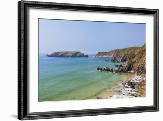 Marloes Sands, Pembrokeshire, Wales, United Kingdom, Europe-Billy Stock-Framed Photographic Print