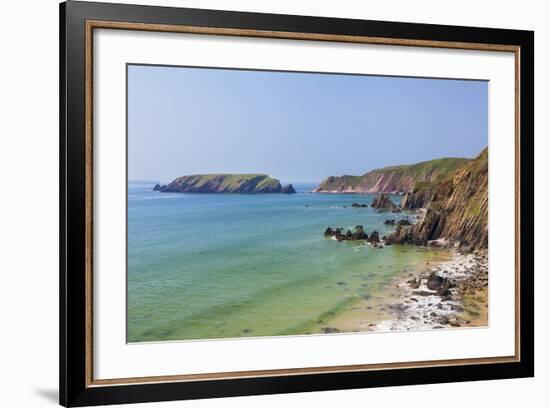 Marloes Sands, Pembrokeshire, Wales, United Kingdom, Europe-Billy Stock-Framed Photographic Print