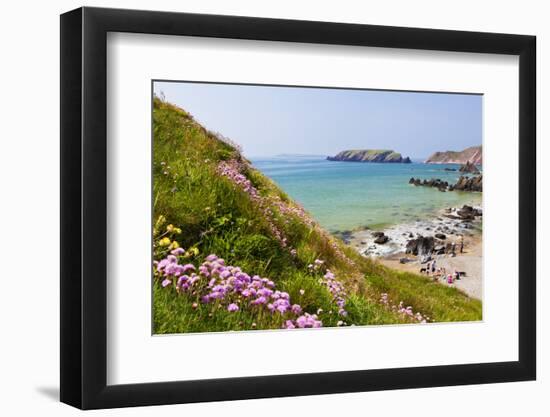 Marloes Sands, Pembrokeshire, Wales, United Kingdom, Europe-Billy Stock-Framed Photographic Print