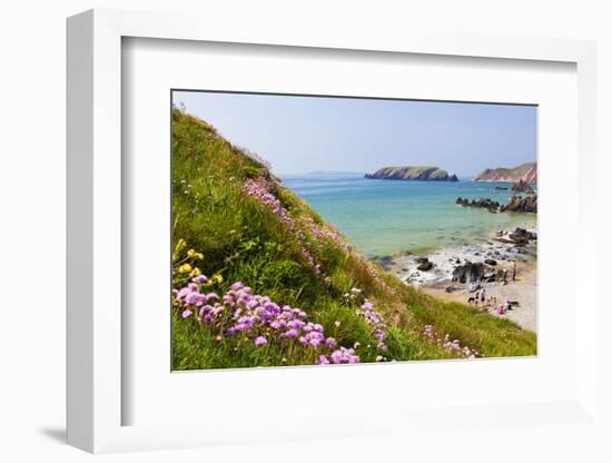 Marloes Sands, Pembrokeshire, Wales, United Kingdom, Europe-Billy Stock-Framed Photographic Print