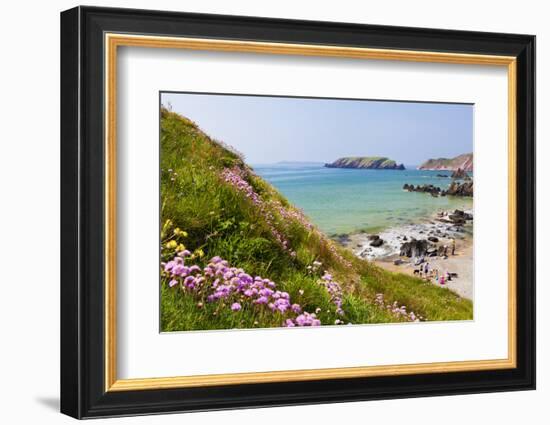 Marloes Sands, Pembrokeshire, Wales, United Kingdom, Europe-Billy Stock-Framed Photographic Print