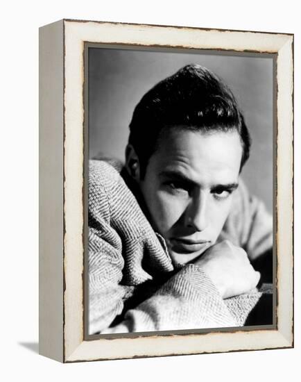 Marlon Brando, Early 1950s-null-Framed Stretched Canvas