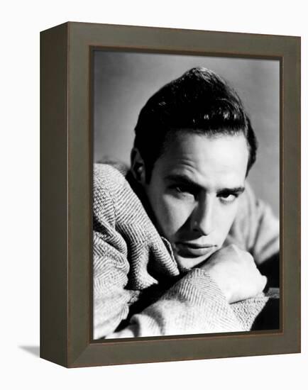 Marlon Brando, Early 1950s-null-Framed Stretched Canvas
