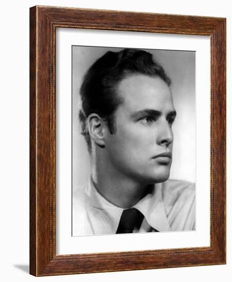 Marlon Brando in the 1940s-null-Framed Photo