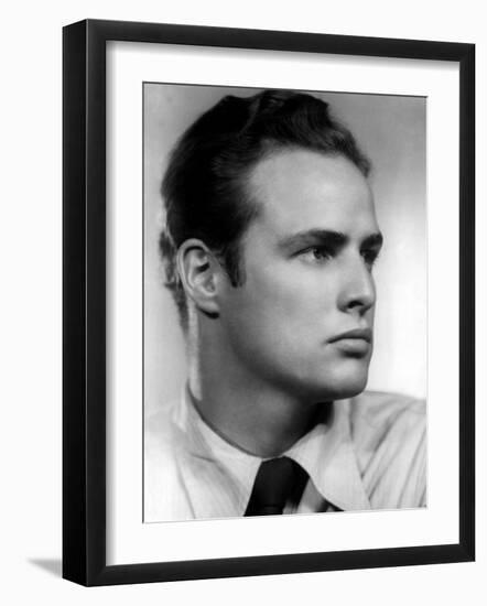 Marlon Brando in the 1940s-null-Framed Photo