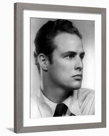 Marlon Brando in the 1940s-null-Framed Photo